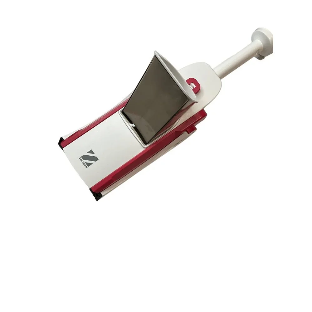 Zakarian Safe Slice Mandoline White and‎ Red